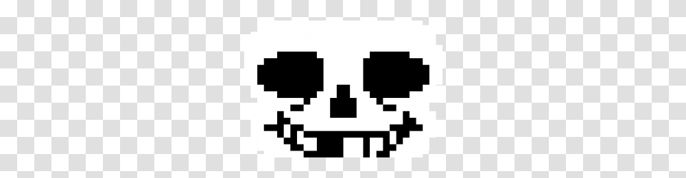 Sans Head Image, Stencil, Rug, First Aid, Pac Man Transparent Png