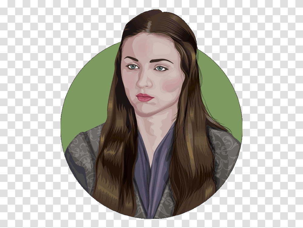 Sansa Stark Girl, Face, Person, Female, Woman Transparent Png