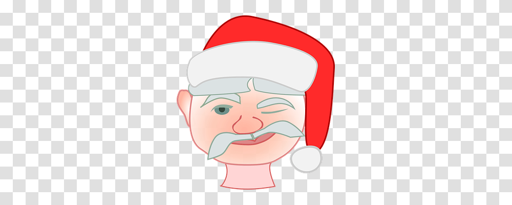 Santa Person, Helmet, Apparel Transparent Png