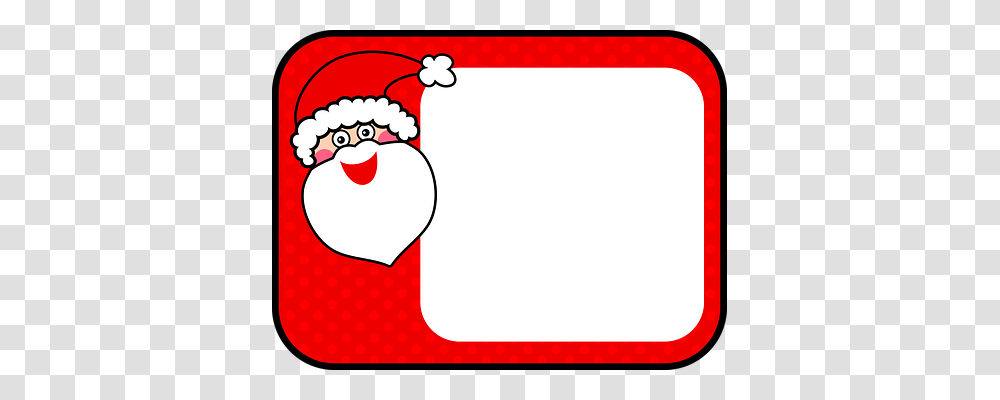 Santa Text, Envelope, White Board, Mail Transparent Png