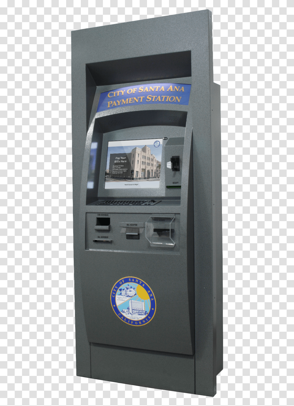 Santa Ana, Machine, Atm, Cash Machine, Kiosk Transparent Png