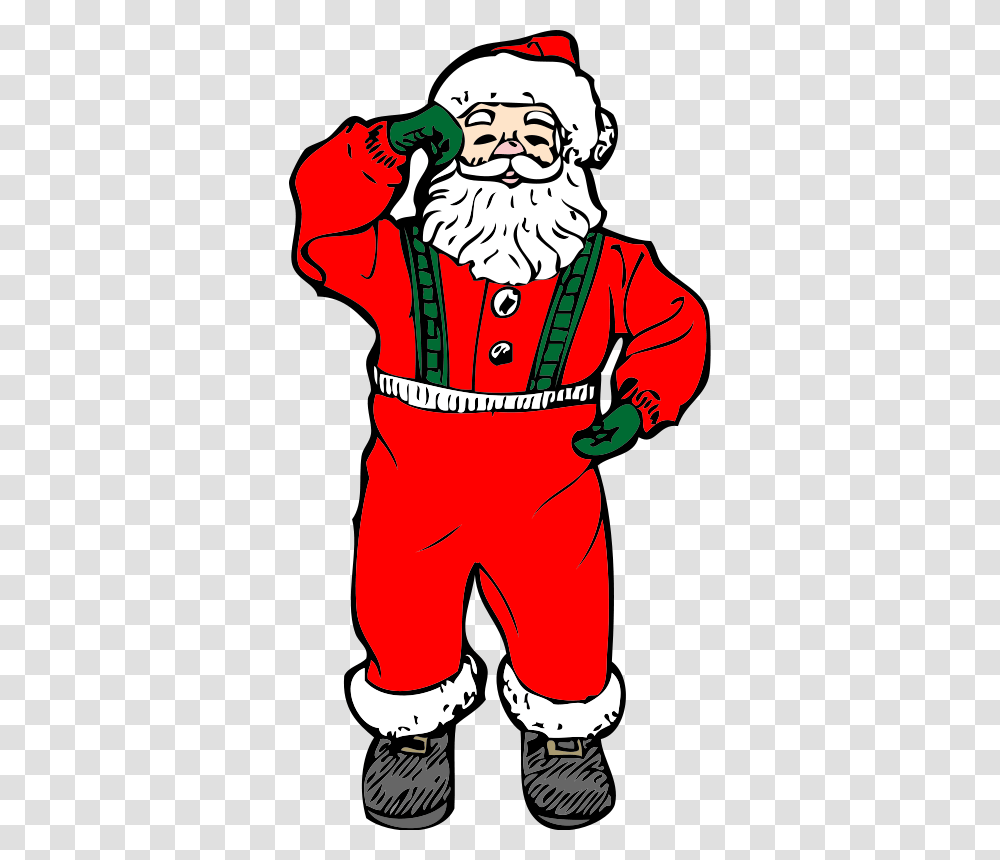 Santa And Friends Clipart Collection, Performer, Person, Human, Costume Transparent Png