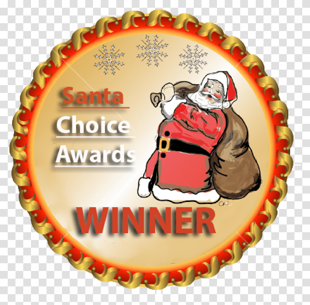 Santa Awards, Birthday Cake, Dessert, Food, Label Transparent Png