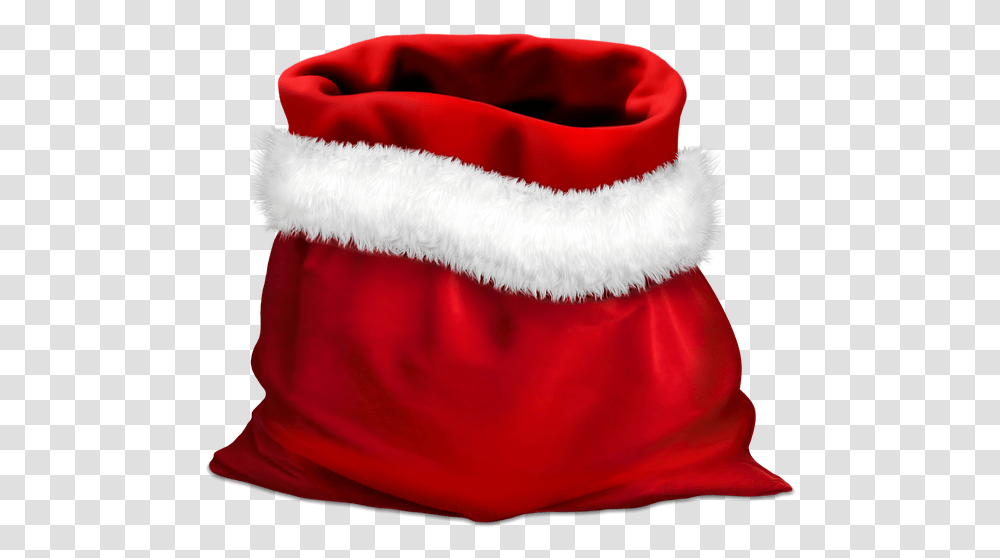 Santa Bag Santa Claus Gift Bag, Stocking, Christmas Stocking Transparent Png