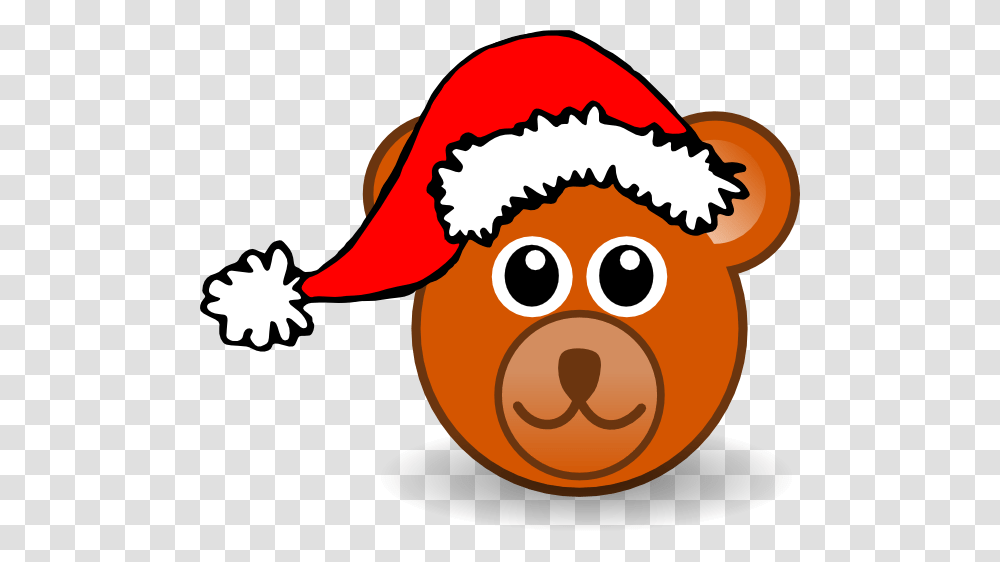 Santa Bear Clipart, Label, Animal, Mammal Transparent Png