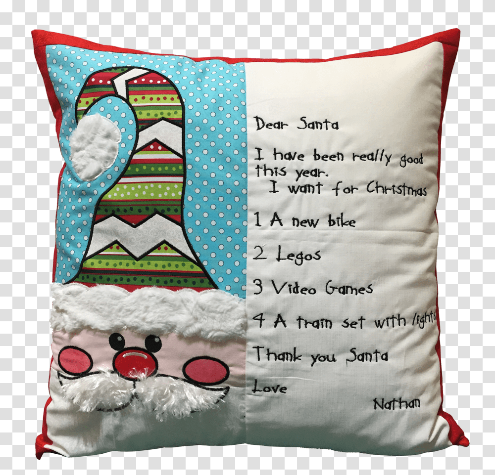 Santa Boots Letter To Santa Embroidery Design, Pillow, Cushion, Diaper, Applique Transparent Png
