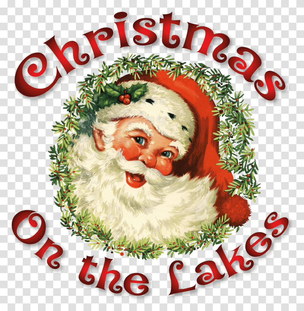 Santa Boots Vintage Santa Claus Clipart, Poster, Advertisement, Flyer Transparent Png