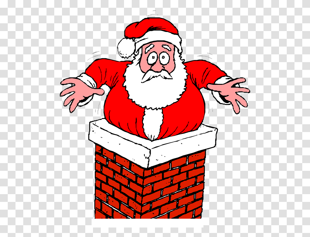 Santa Can't Fit Down The Chimney, Person, Human, Performer, Magician Transparent Png