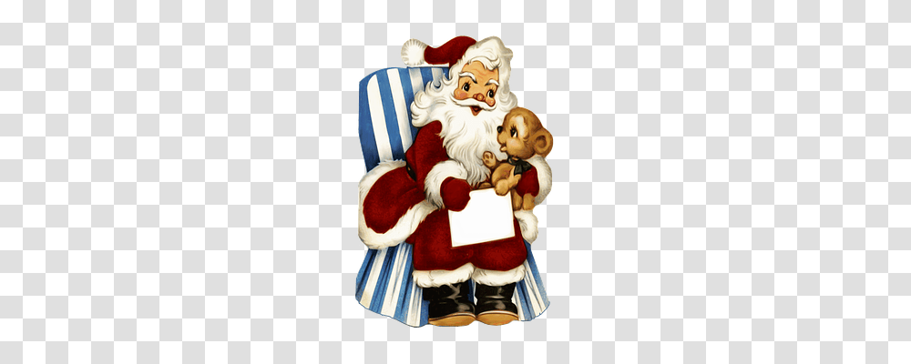 Santa Claus Emotion, Cushion, Toy, Tree Transparent Png