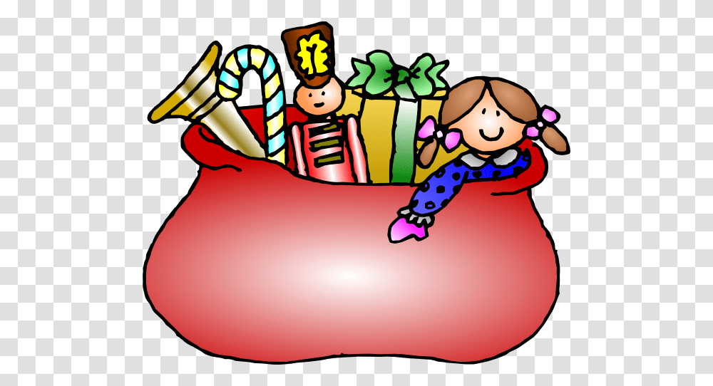Santa Claus Bag Clip Art, Sweets, Food, Confectionery, Inflatable Transparent Png
