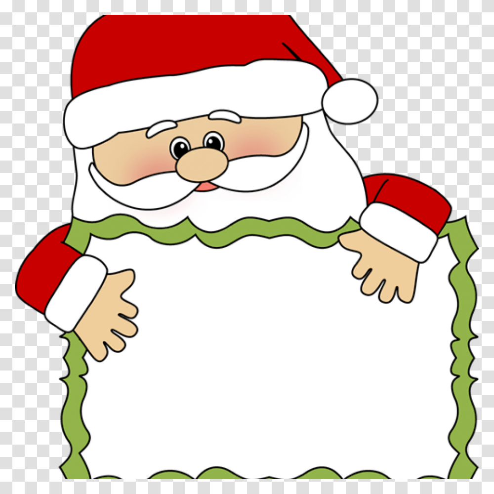 Santa Claus Border Clip Art Free Clipart Download, Elf, Chef Transparent Png