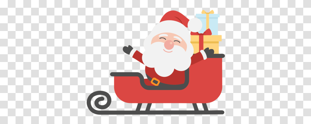 Santa Claus Christmas Day Christmas Card Greeting Note Cards, Furniture, Face, Leisure Activities Transparent Png
