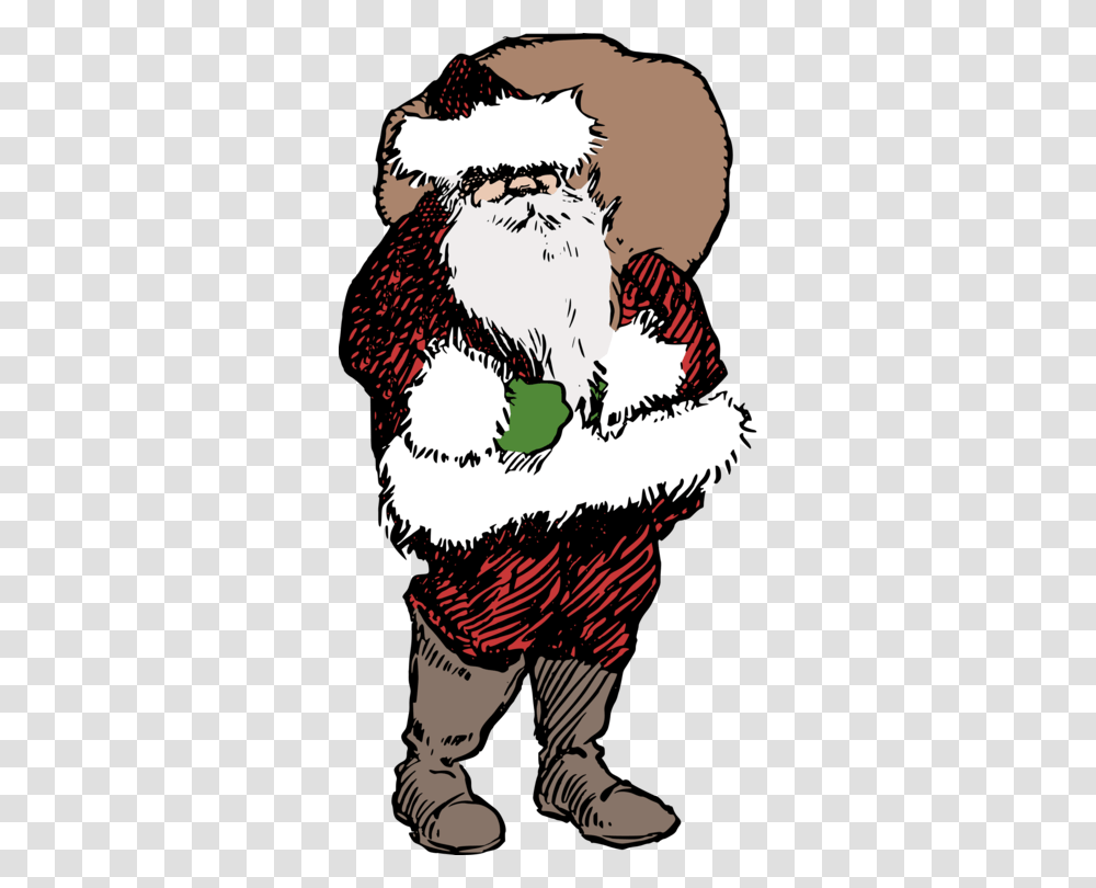 Santa Claus Christmas Day Computer Icons Father Christmas Download, Animal, Mammal, Pet, Person Transparent Png