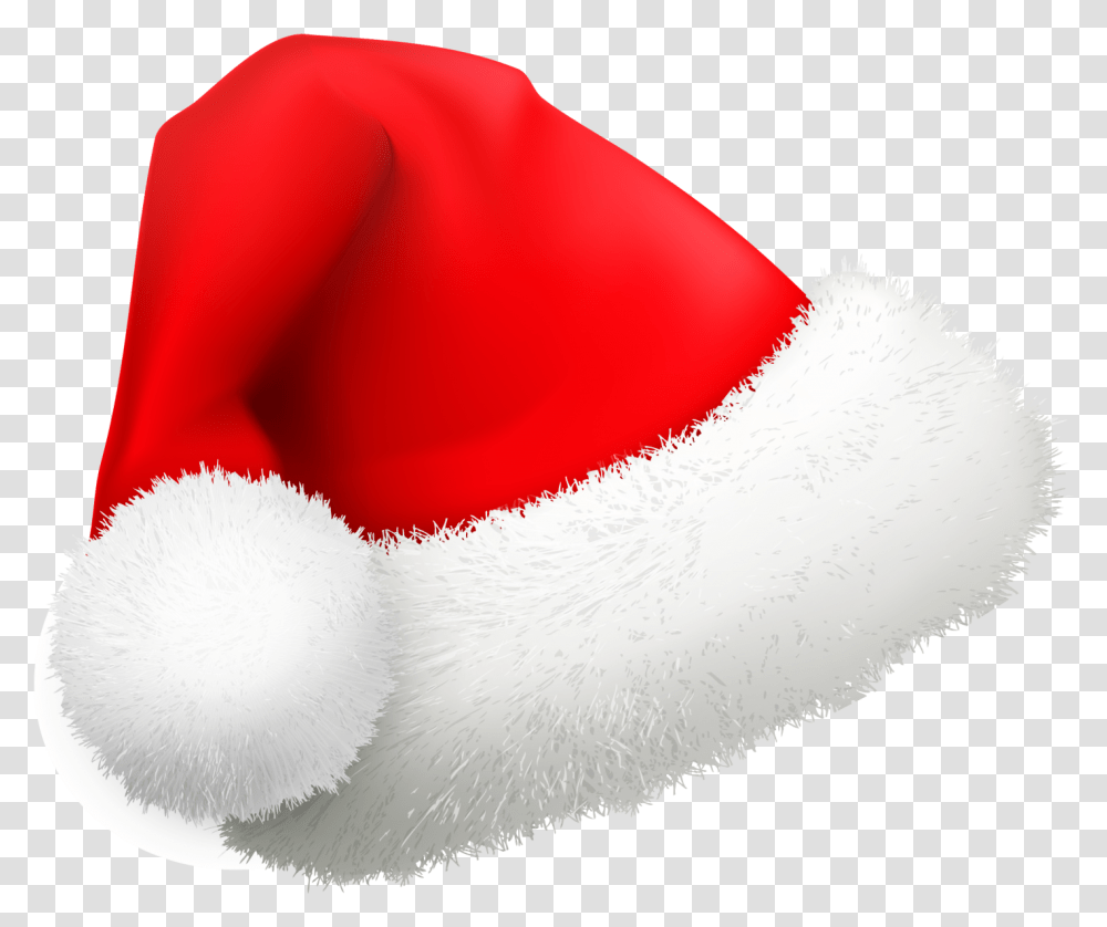 Santa Claus Christmas Hat Cartoon Christmas Hat, Cushion, Brush, Tool, Bird Transparent Png