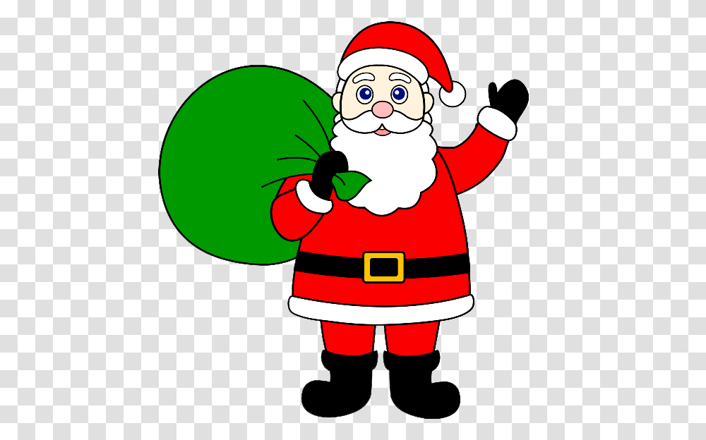 Santa Claus Clipart Clip Art Of Father Christmas, Elf, Mascot Transparent Png
