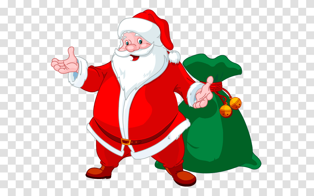 Santa Claus Clipart, Person, Face, Plant Transparent Png