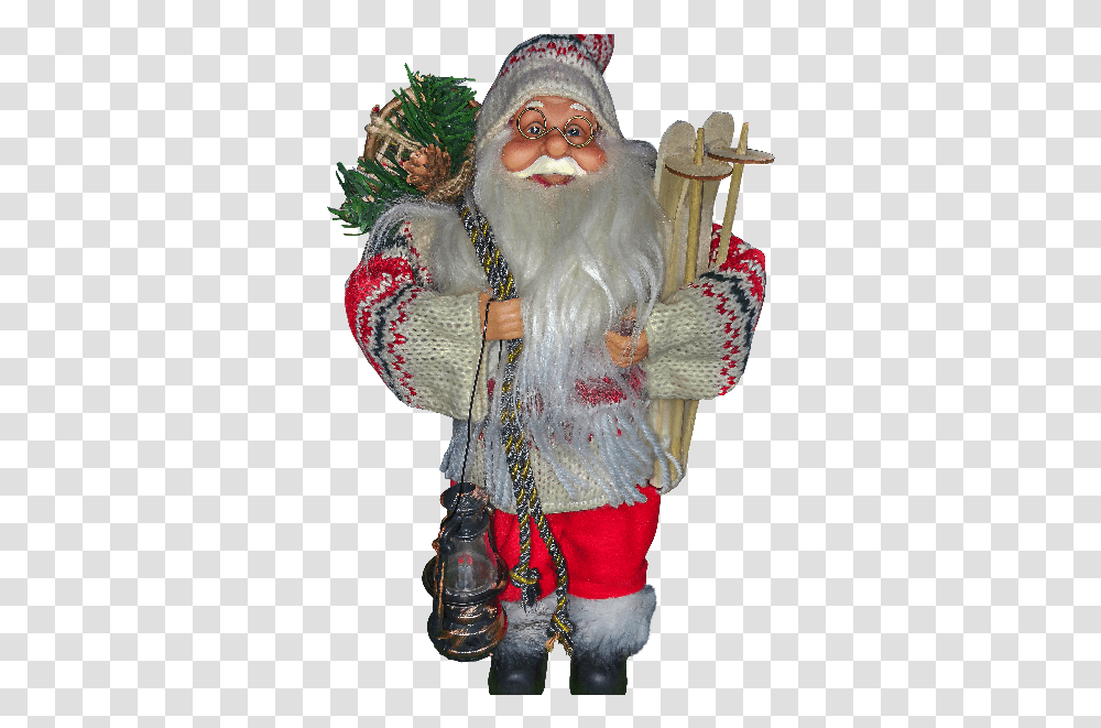 Santa Claus Clipart Santa Claus, Figurine, Person, Mouth, Accessories Transparent Png
