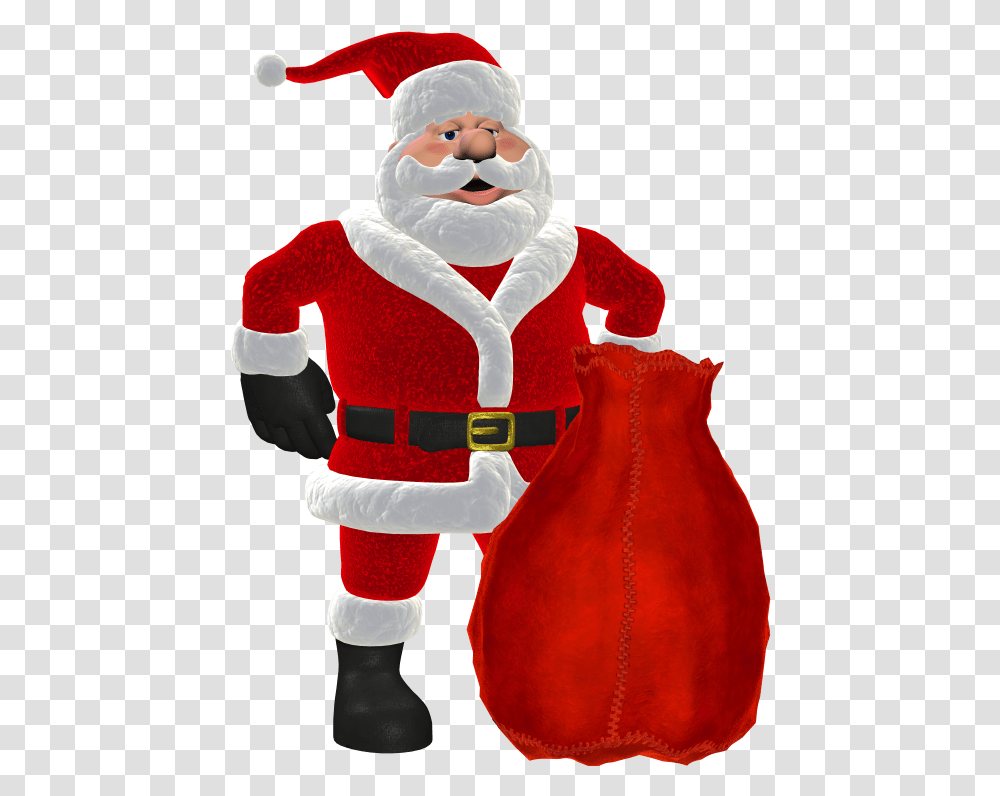 Santa Claus, Apparel, Person, Human Transparent Png