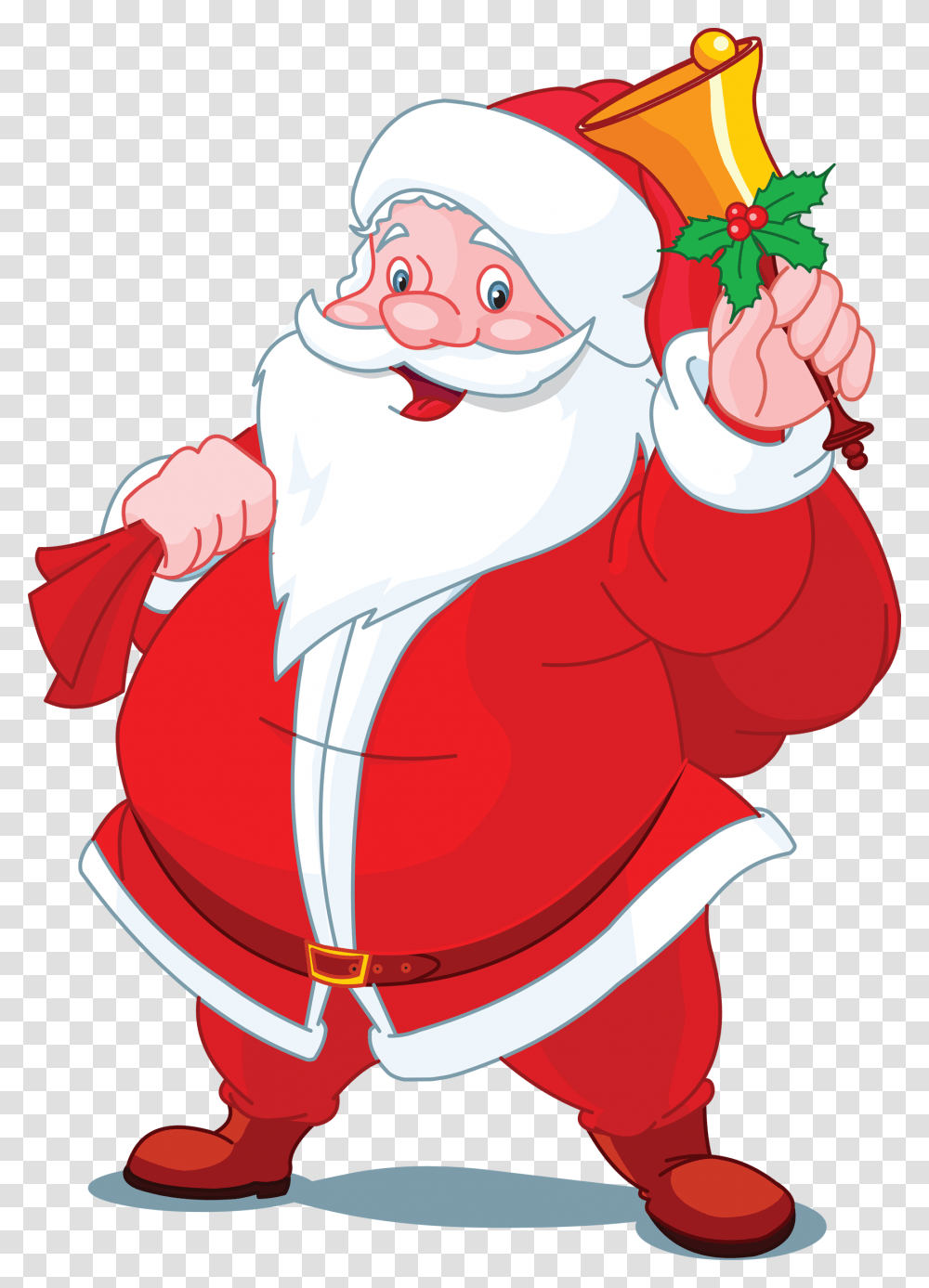 Santa Claus, Comics, Book, Label Transparent Png