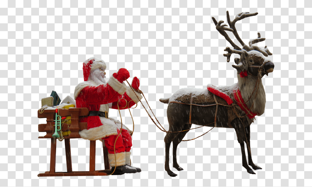 Santa Claus Deer Clip Arts Santa Claus Deer, Person, Leisure Activities, Circus, Mammal Transparent Png