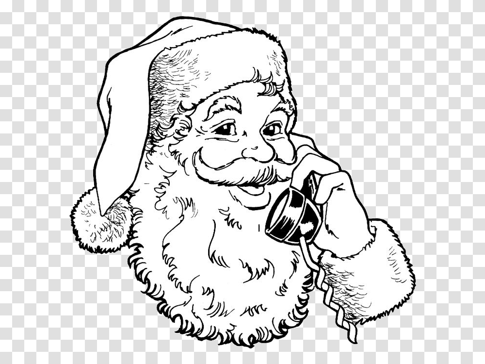 Santa Claus, Drawing, Person, Human Transparent Png