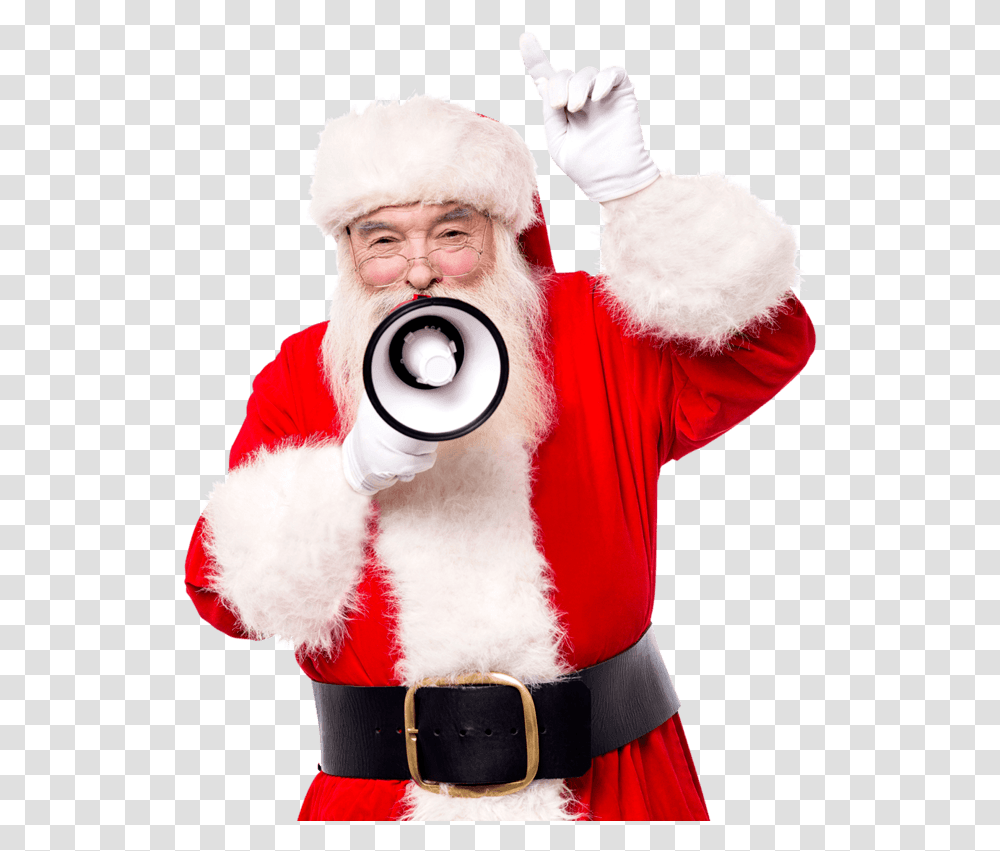 Santa Claus, Face, Person, Performer Transparent Png
