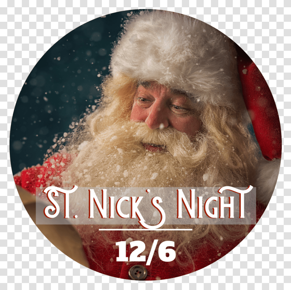 Santa Claus, Face, Person, Hair, Nature Transparent Png