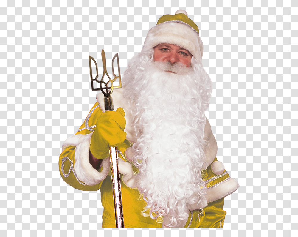 Santa Claus, Face, Person, Human, Beard Transparent Png
