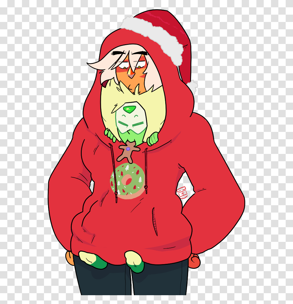 Santa Claus Fictional Character Christmas Clip Art, Person, Sweater, Performer Transparent Png