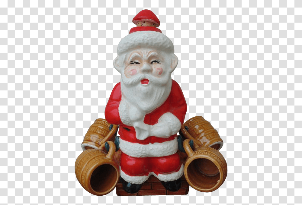 Santa Claus, Figurine, Toy, Person, Human Transparent Png