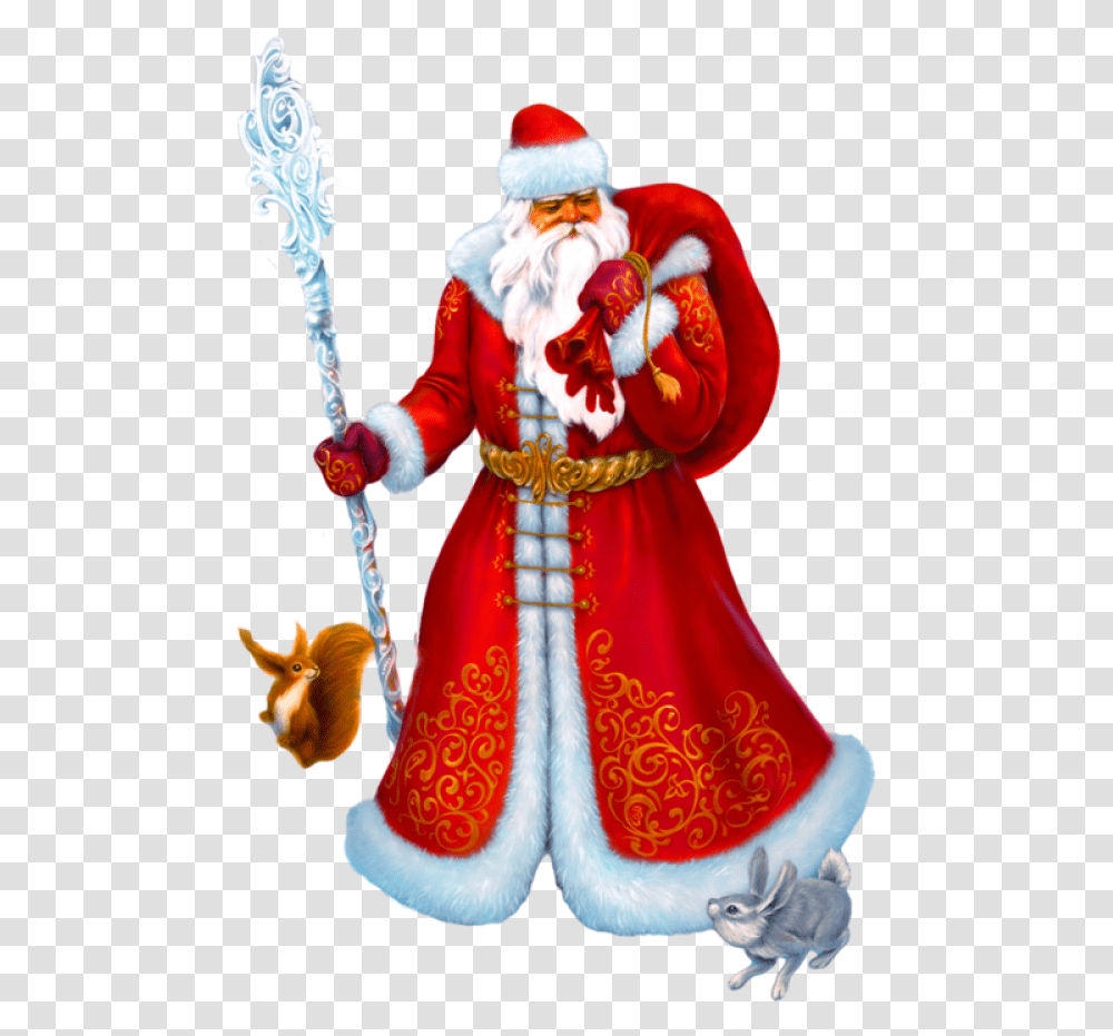 Santa Claus Free Download New Year Grandfather, Costume, Person, Toy Transparent Png