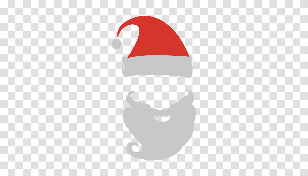 Santa Claus Hat And Beard, Green, Bird, Animal Transparent Png