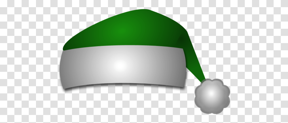 Santa Claus Hat Background Arts Green Santa Hat, Lamp, Clothing, Logo, Symbol Transparent Png