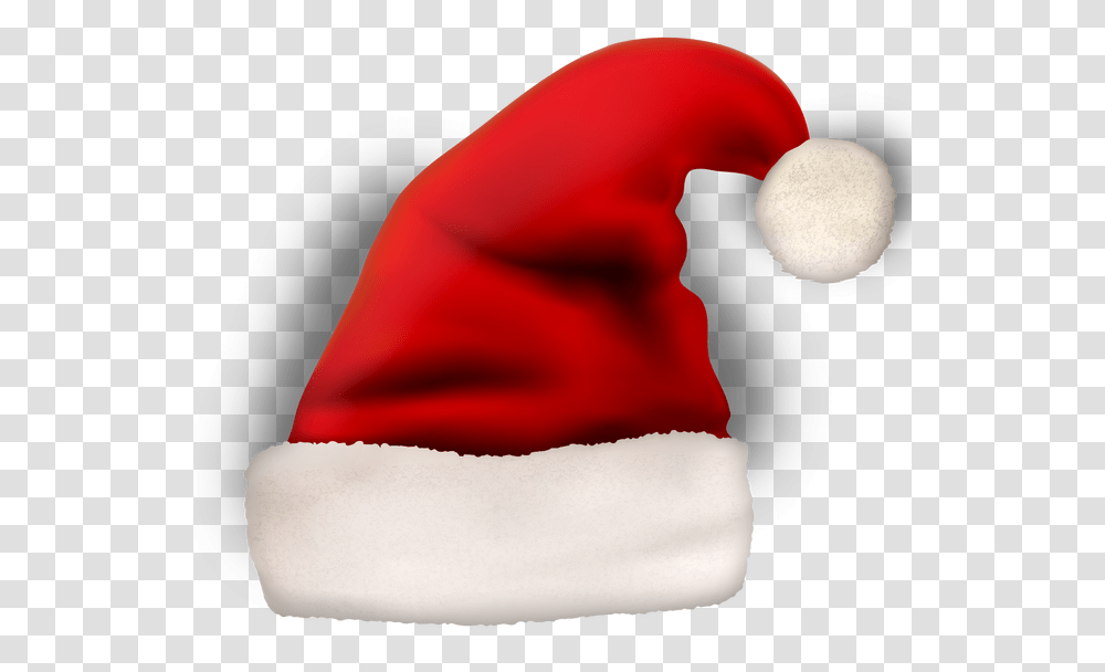Santa Claus Hat Cartoon Vector Red Christmas Hat Cartoon Christmas Hat, Sweets, Food, Confectionery, Clothing Transparent Png