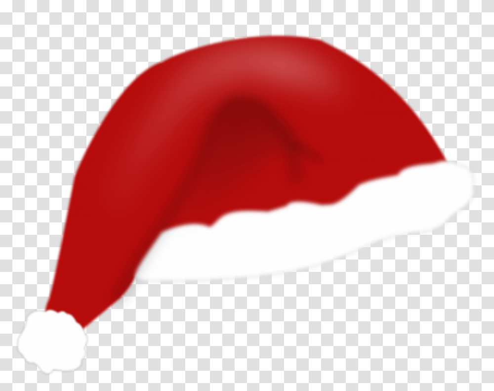 Santa Claus Hat Christmas Hat Flat, Baseball Cap, Apparel, Mouth Transparent Png