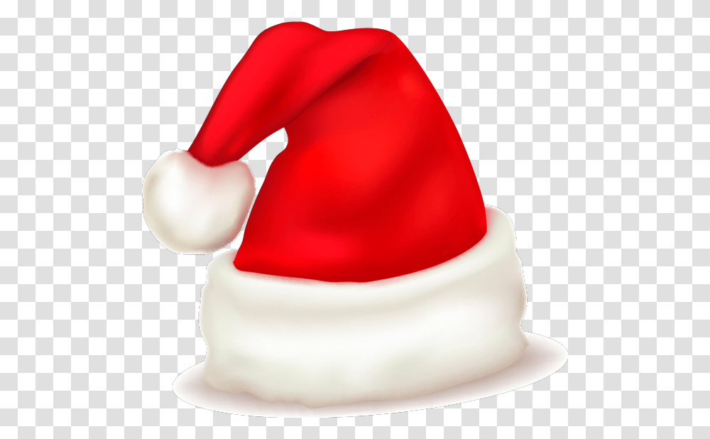 Santa Claus Hat Santa Hat No Background, Sweets, Food, Confectionery, Icing Transparent Png