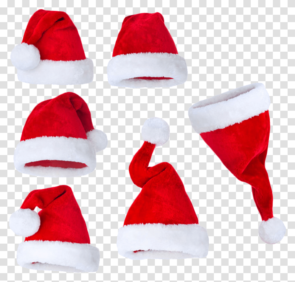 Santa Claus Hat X Mas Cap, Apparel, Shoe, Footwear Transparent Png