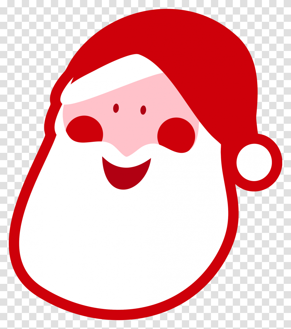 Santa Claus Head Icons, Mouth, Lip, Tongue Transparent Png