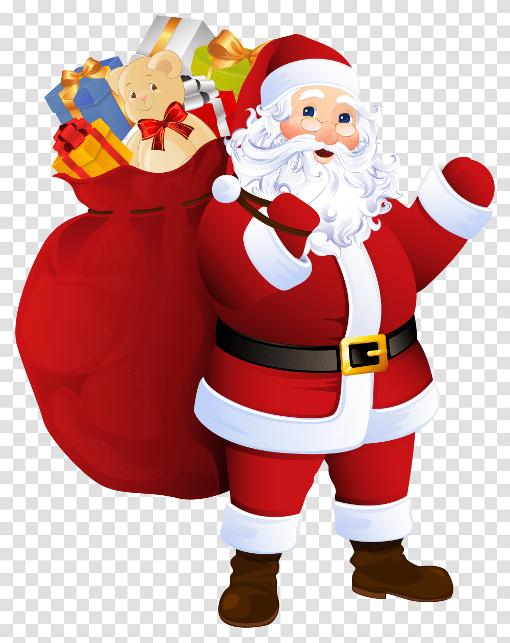 Santa Claus, Holiday, Elf, Toy, Super Mario Transparent Png