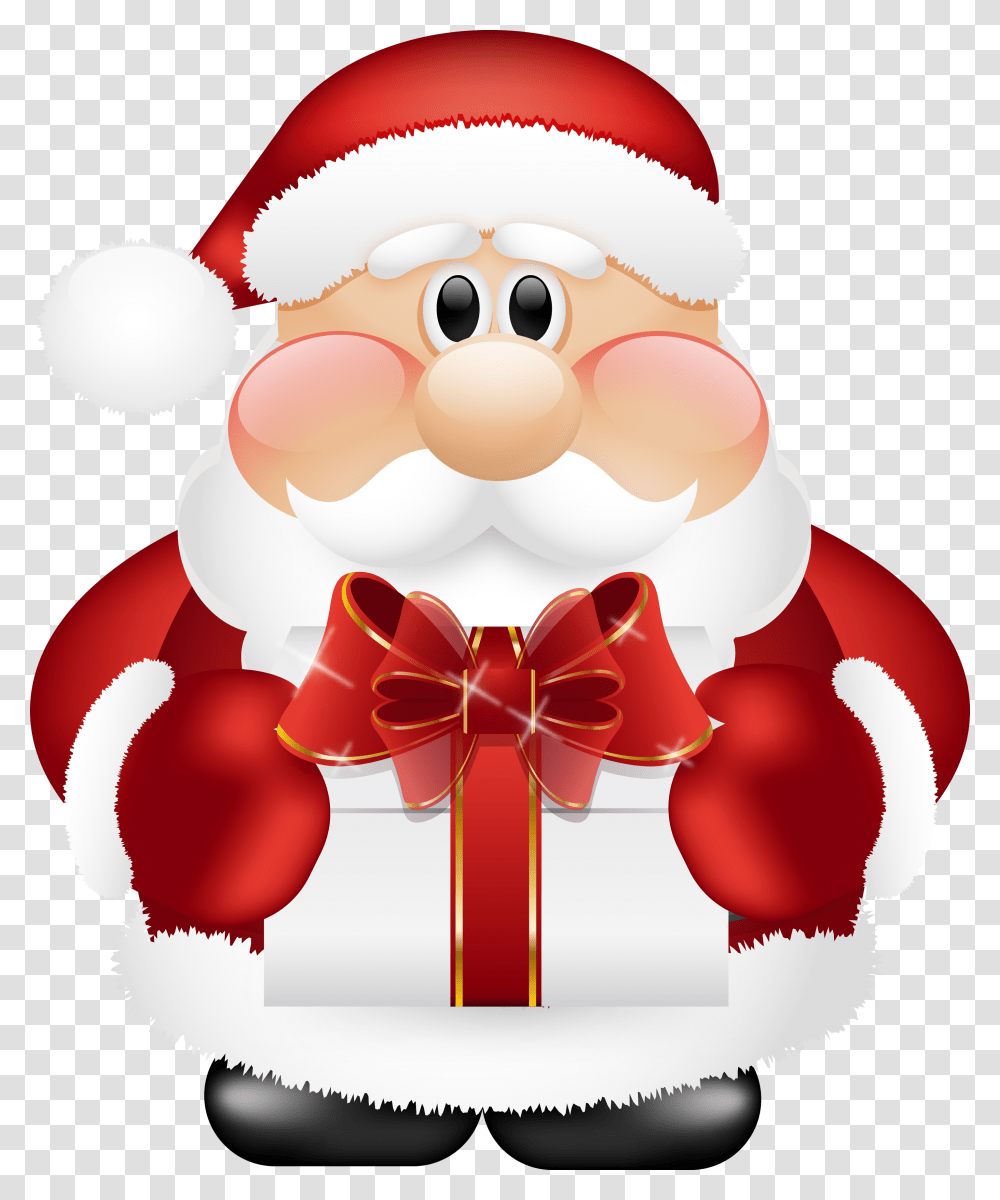 Santa Claus, Holiday, Sweets, Food, Confectionery Transparent Png