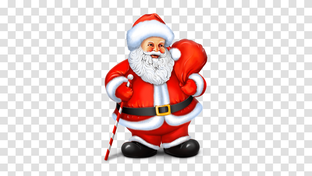 Santa Claus, Holiday, Toy, Face, Fireman Transparent Png