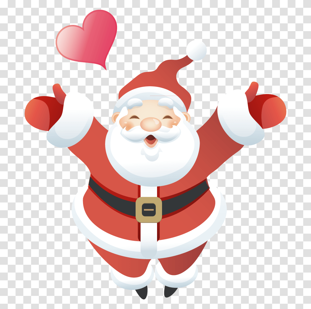 Santa Claus Icon, Performer, Snowman, Winter, Outdoors Transparent Png