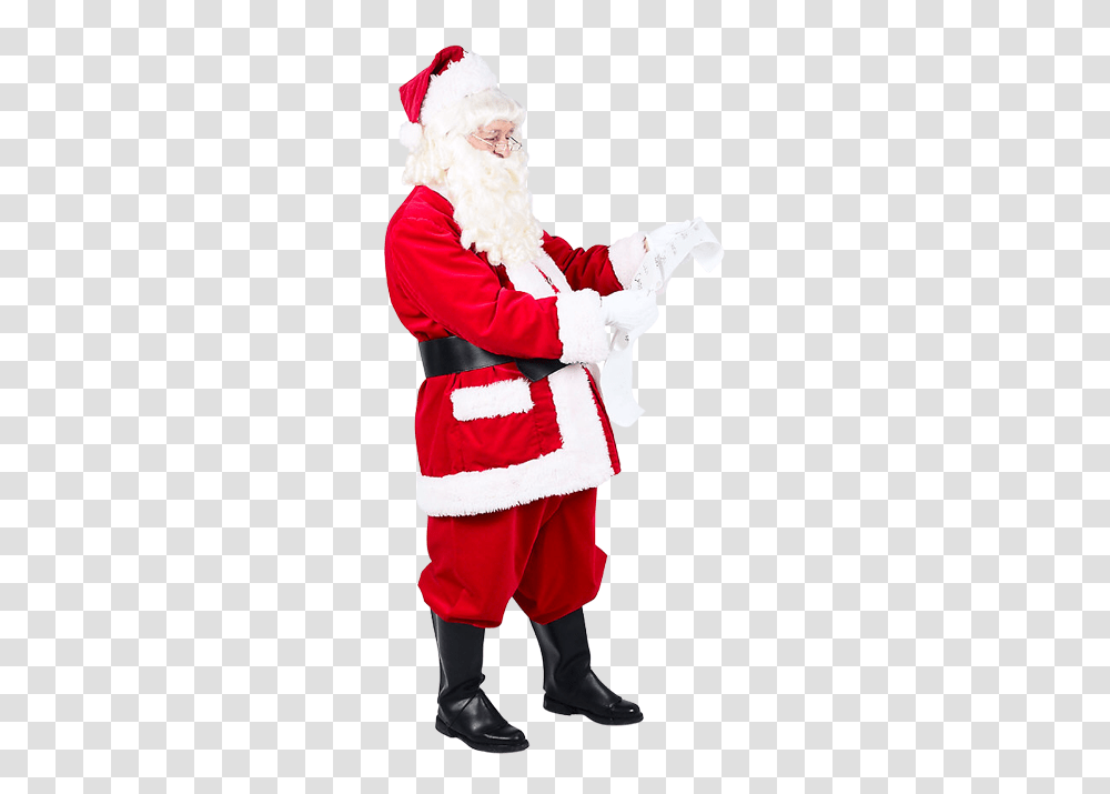 Santa Claus Image, Costume, Person, Martial Arts Transparent Png