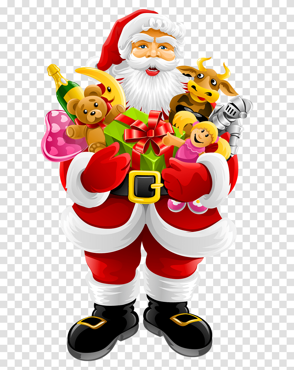 Santa Claus Merry Christmas Santa Happy Christmas, Graphics, Art, Elf, Super Mario Transparent Png