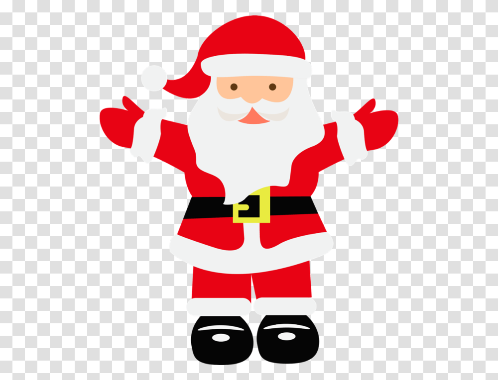 Santa Claus Mrs Christmas Day Santa Claus Saying Hello, Elf, Snow, Outdoors, Nature Transparent Png