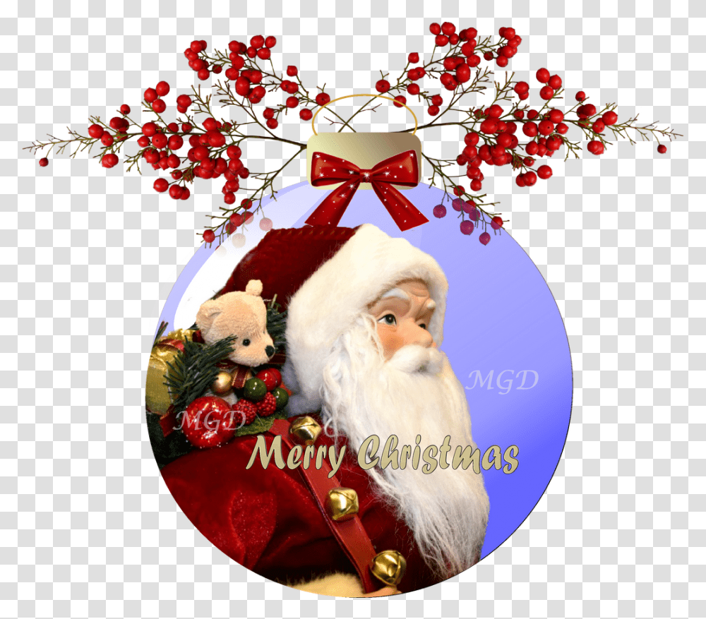 Santa Claus, Ornament, Pattern, Applique, Disk Transparent Png