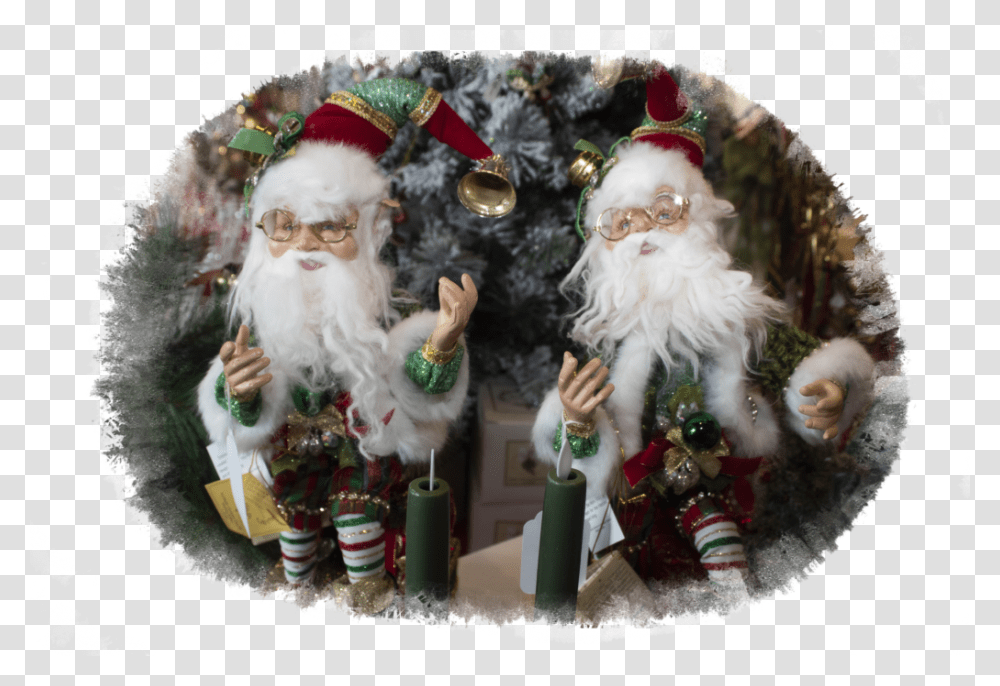 Santa Claus, Ornament, Tree, Plant, Figurine Transparent Png
