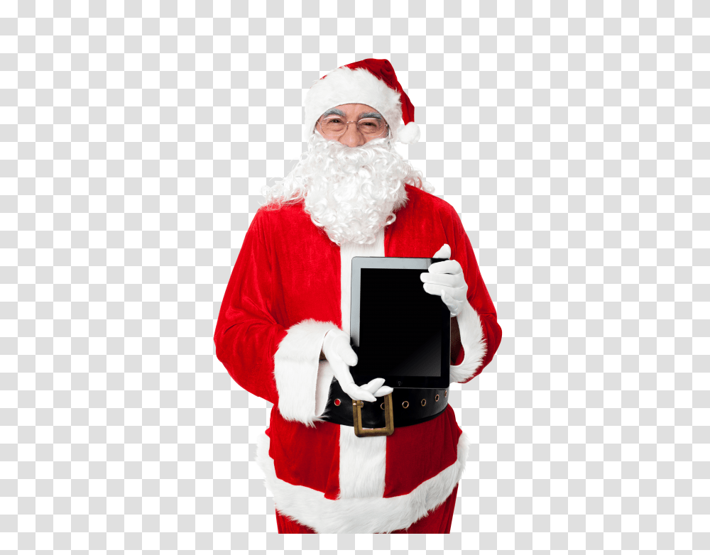 Santa Claus, Person, Performer, Face Transparent Png