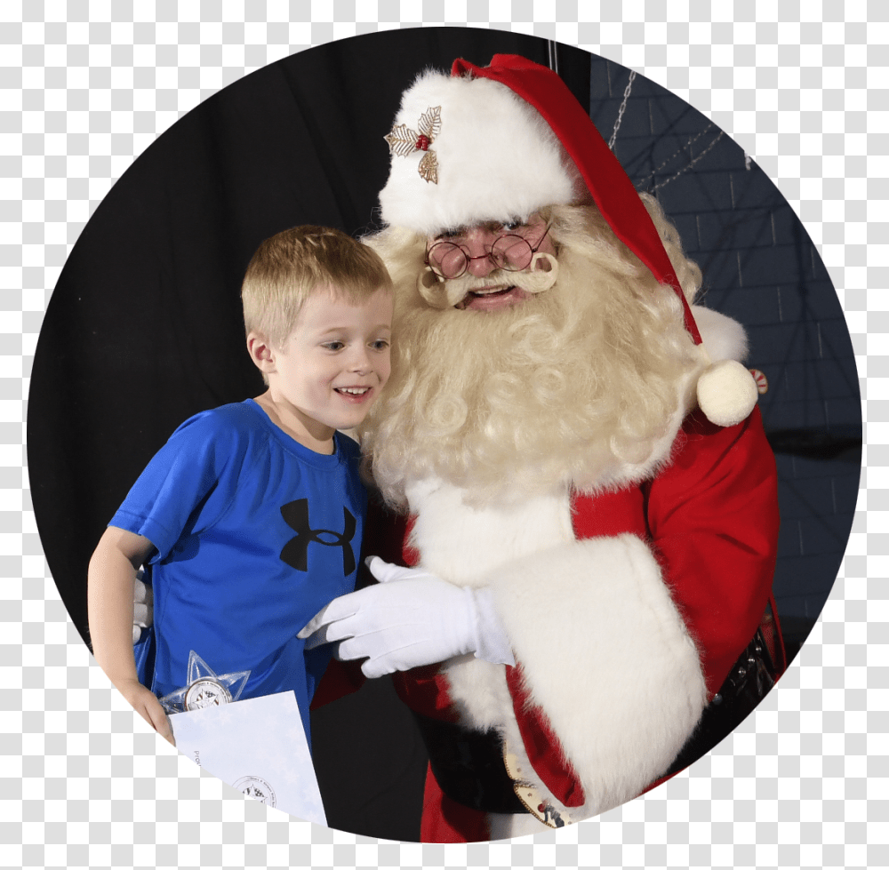 Santa Claus, Person, Sleeve, Hood Transparent Png