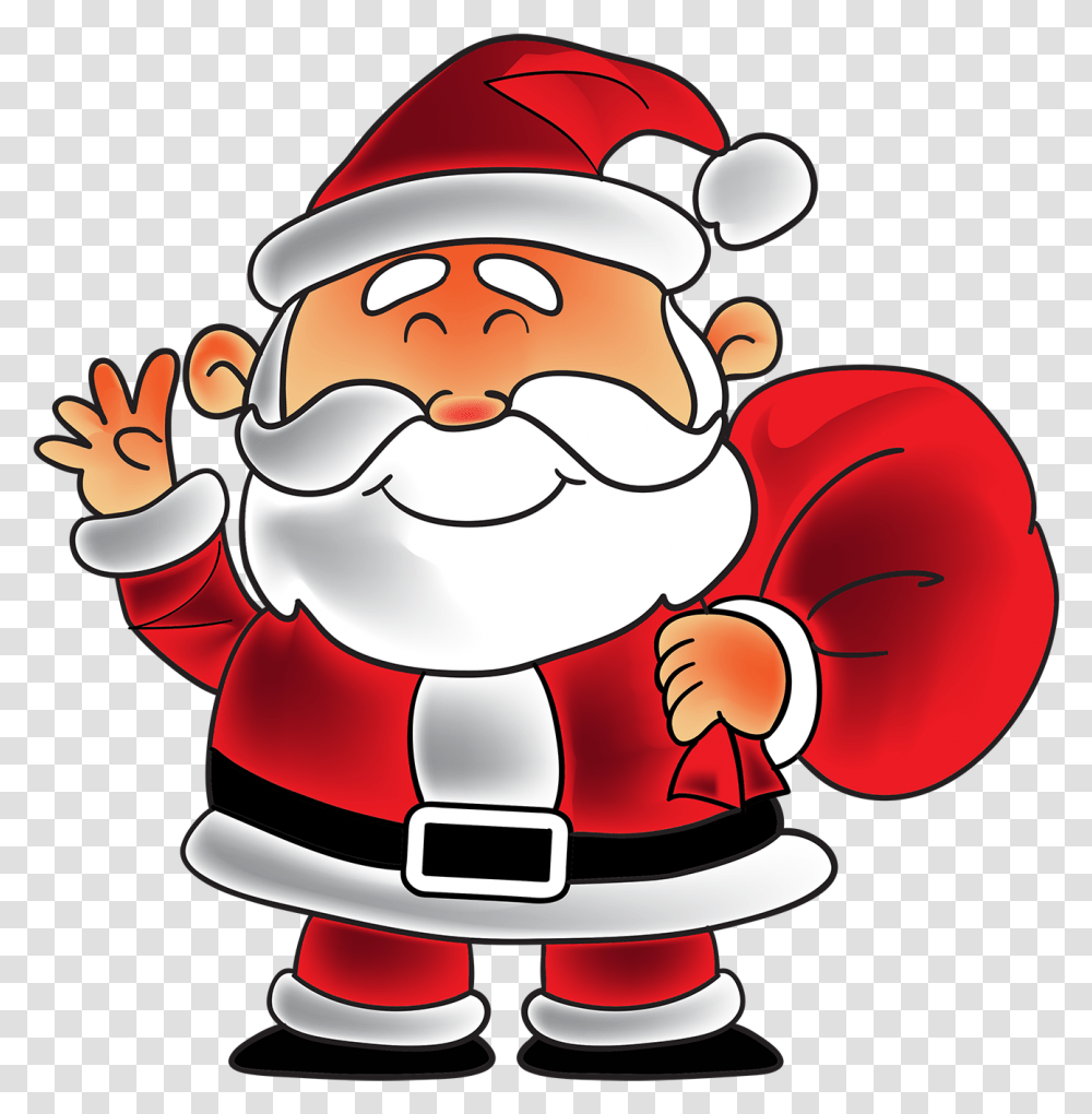 Santa Claus Photo Cartoon Santa Clipart, Performer, Baseball Cap, Hat Transparent Png